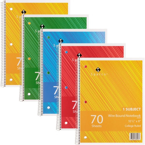 Sparco SPR83253BD Wirebound Notebooks