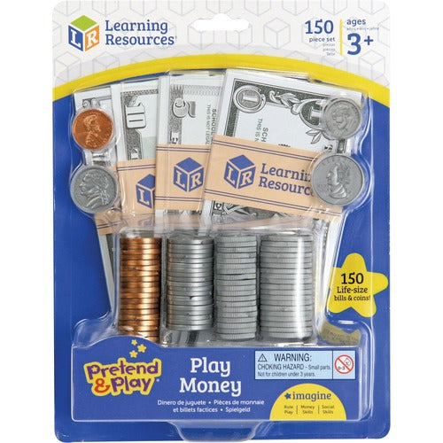 Pretend & Play LRNLER2725 Play Money