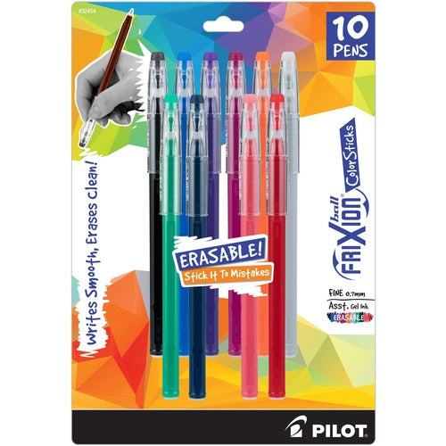 FriXion PIL32454 ColorSticks Erasable Gel Ink Pen
