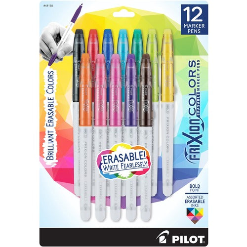 FriXion PIL44155 Colors Erasable Marker Pens