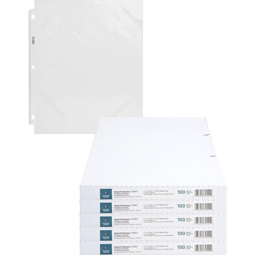 Business Source BSN74551CT Poly Sheet Protectors