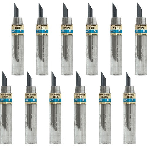 Pentel PEN50BBX Super Hi-Polymer Leads