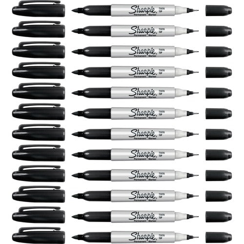 Sharpie SAN32201BX Twin Tip Permanent Markers