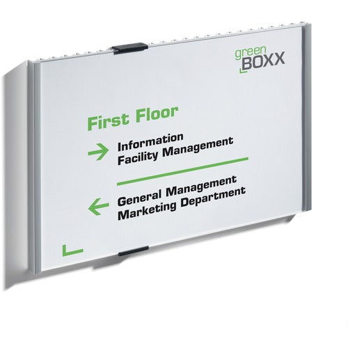 DURABLE DBL480723 Information Sign 8-1/2"h x 11-7/8"