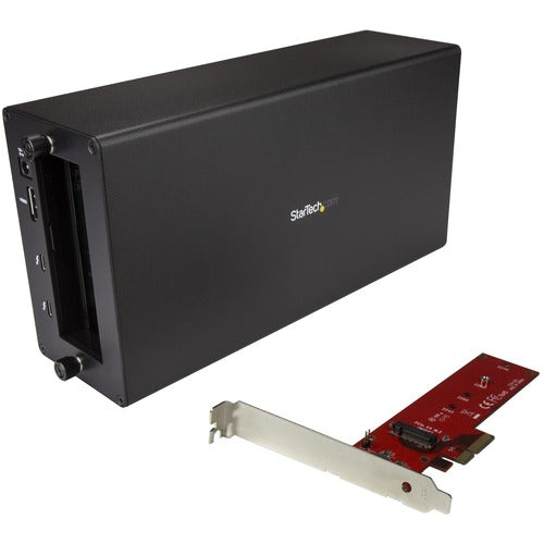 StarTech.com STCBNDTB4M2E1 Thunderbolt 3 to PCIe M.2 adapter - Chassis + Card