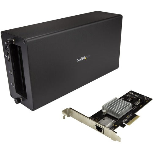 StarTech.com STCBNDTB10GI Thunderbolt 3 to 10GbE NIC - Thunderbolt 3 Expansion Chassis - Chassis + Card