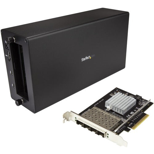 StarTech.com STCBNDTB410GSFP Thunderbolt 3 to 10GbE Fiber Network Chassis 4 Port