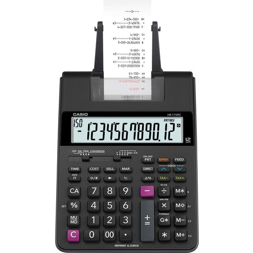 Casio CSOHR170RC HR-170RC Printing Calculator