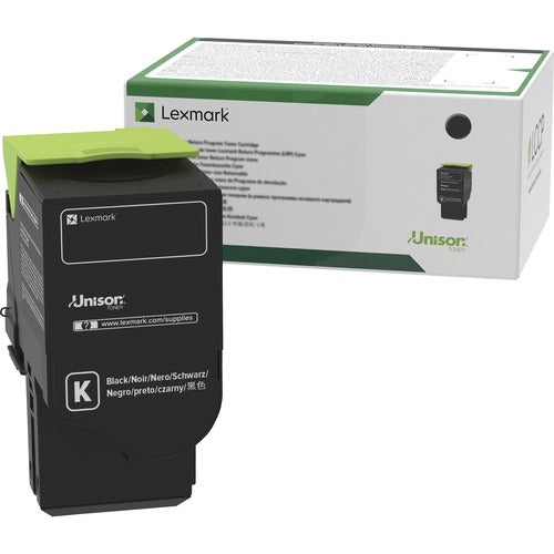 Lexmark LEXC2310K0 Unison Original Standard Yield Laser Toner Cartridge - Black - 1 Each