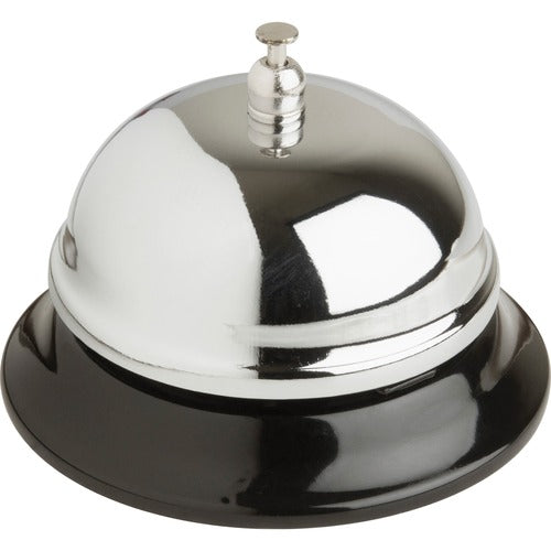 Business Source BSN01583 Nickel Plated Call Bell