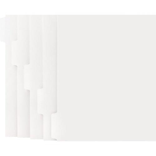 Business Source BSN21002 Straight Collated Print-on Tab Divider
