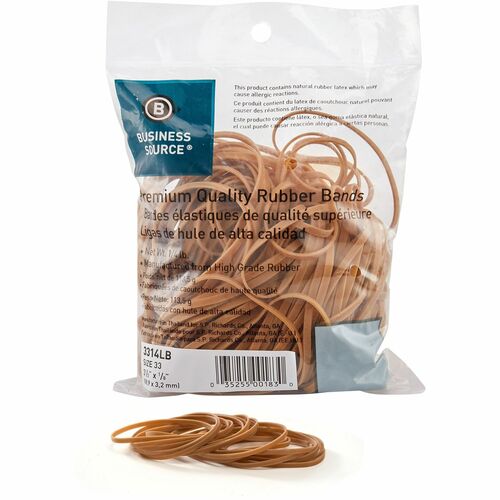 Business Source BSN3314LB Rubber Bands