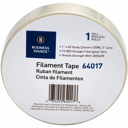 Business Source BSN64017 Heavy-duty Filament Tape