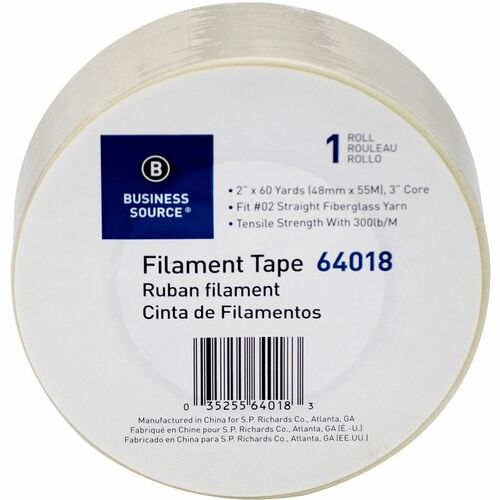 Business Source BSN64018 Heavy-duty Filament Tape