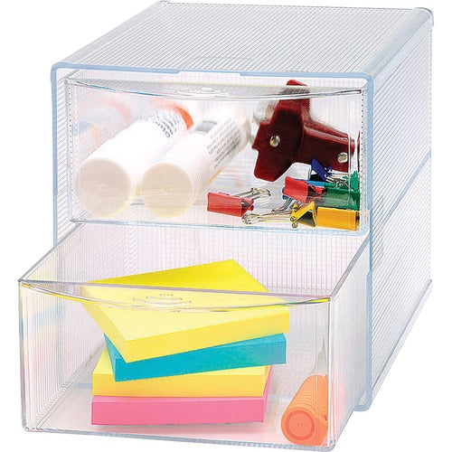 Business Source BSN82978 2-drawer Storage Organizer