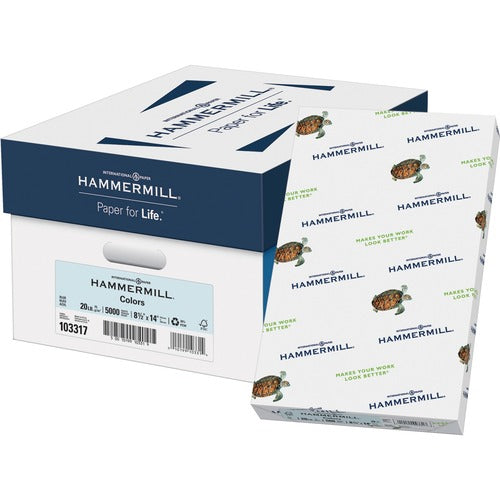 Hammermill HAM103317CT Colors Recycled Copy Paper - Blue