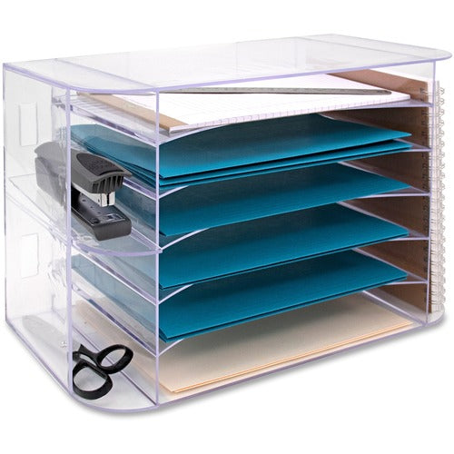Business Source BSN86880 6-tray Jumbo Desk Sorter
