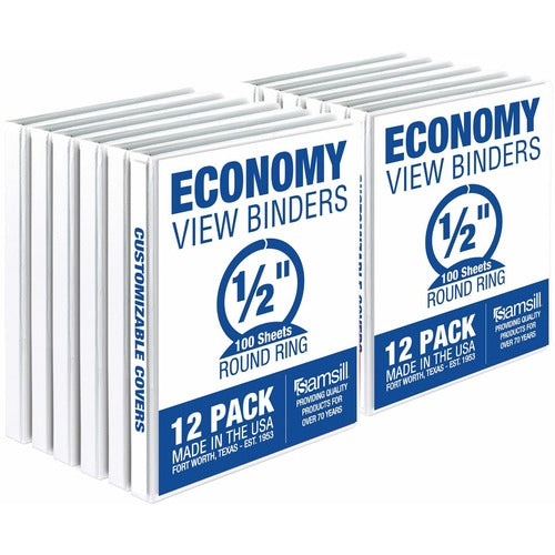Samsill SAMI08517C Economy View Binder