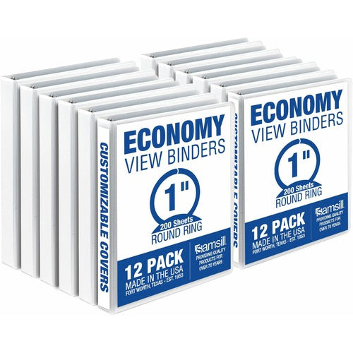 Samsill SAMI008537C Economy View Binder