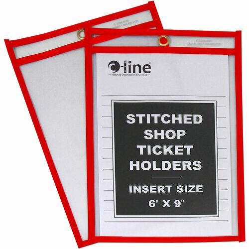 C-Line CLI43969 Hanging Strap Shop Ticket Holder