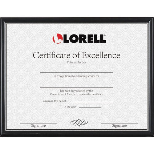 Lorell LLR49215 Certificate Frame