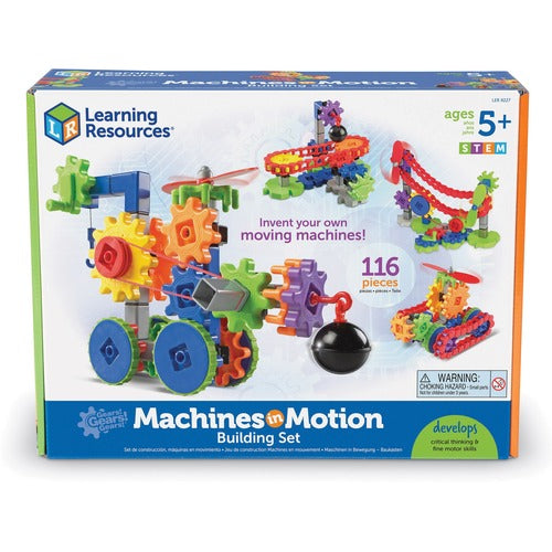 Learning Resources LRNLER9227 Gears! Gears! Gears! Machines in Motion