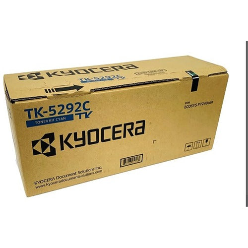 Kyocera KYOTK5292C TK-5292C Original Laser Toner Cartridge - Cyan - 1 Each