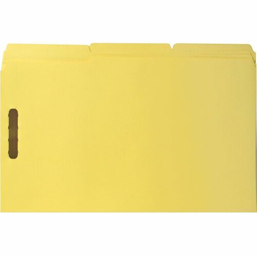 Business Source BSN17222 1/3 Tab Cut Legal Recycled Fastener Folder