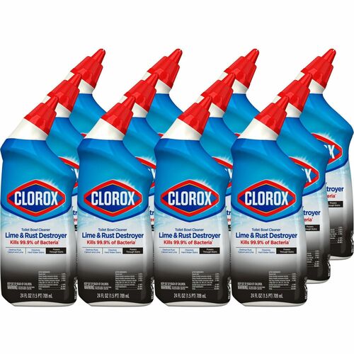 Clorox CLO00275PL Toilet Bowl Cleaner Lime & Rust Destroyer