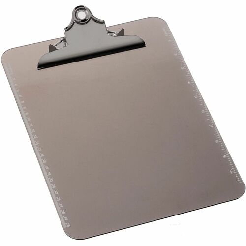 Business Source BSN01861BX Spring Clip Plastic Clipboard