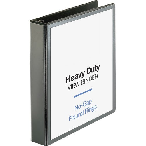 Business Source BSN19650 Premium Round Ring View Binder