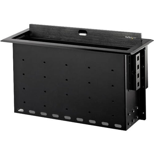StarTech.com STCBOX4MODULE Dual-Module Conference Table Connectivity Box with Cable Organizer