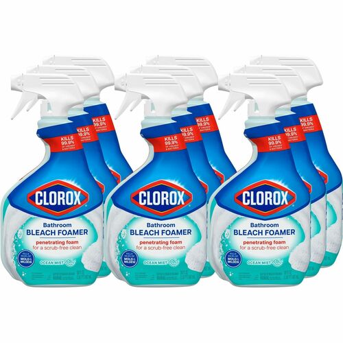 Clorox CLO30614CT Disinfecting Bathroom Foamer with Bleach