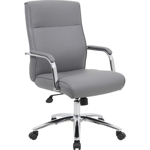 Boss BOPB696CGY Modern Executive Conference Chair-Grey
