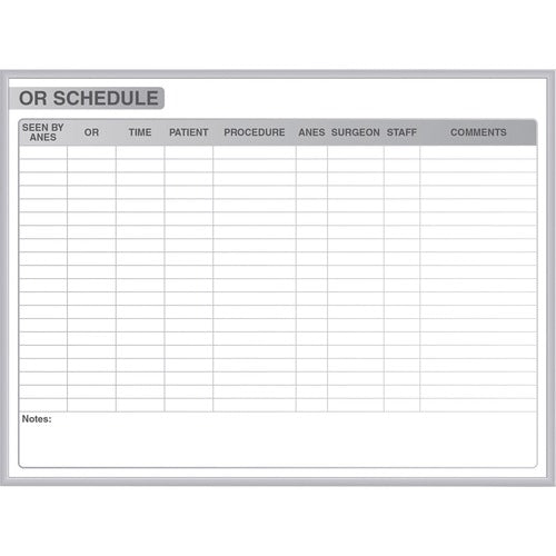 Ghent GHEGRPM313S48 Healthcare Whiteboard