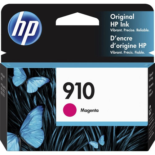 HP HEW3YL59AN 910 (3YL59AN) Original Standard Yield Inkjet Ink Cartridge - Magenta - 1 Each