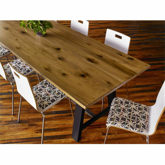 KFI KFI30R917SL38LN 30" Round Vintage Wood Bistro Table