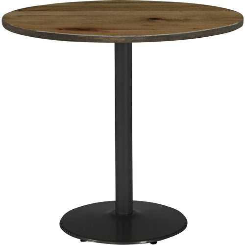 KFI KFI36R922BKLTN 36" Round Vintage Wood Top Table