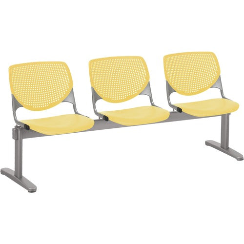 KFI KFI2300BEAM3P12 Kool 3 Seat Beam Chair