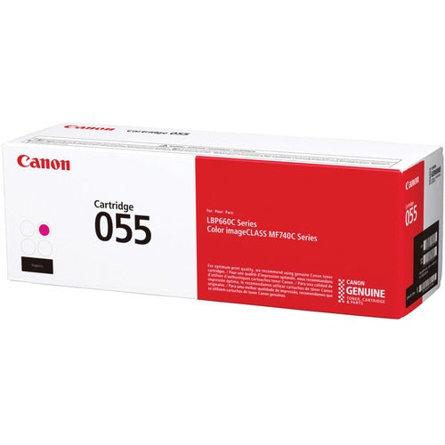 Canon CNMCRTDG055M 055 Original Laser Toner Cartridge - Magenta - 1 Each