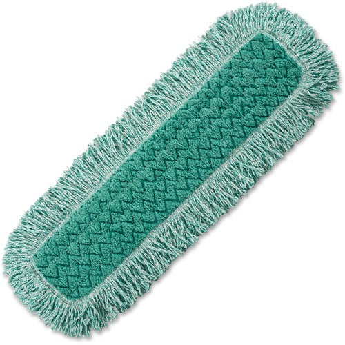 Rubbermaid Commercial RCPQ42600GR00 HYGEN 24" Fringed Dust Mop Pad