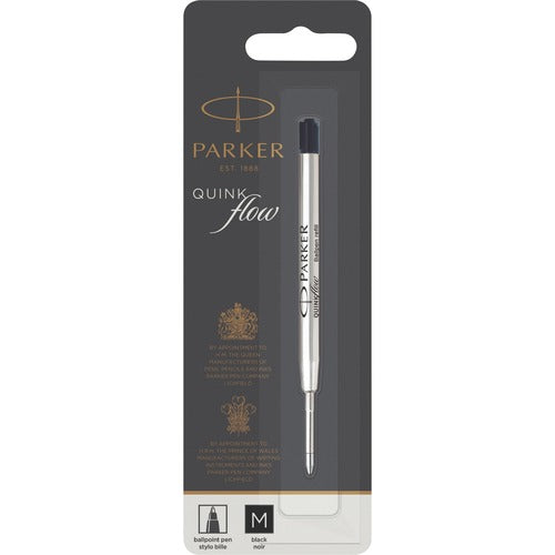 Parker PAR1950369 Quinkflow Black Ink Ballpen Refill