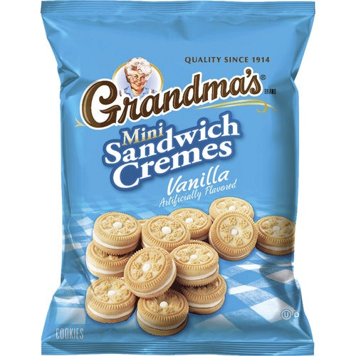 Grandma's QKR45096 Vanilla Mini Cookie Cremes