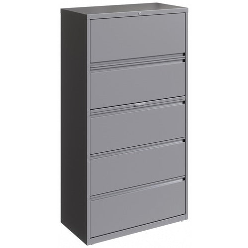 Lorell LLR00040 Fortress Series Lateral File w/Roll-out Posting Shelf