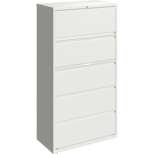 Lorell LLR00032 Fortress Series Lateral File w/Roll-out Posting Shelf