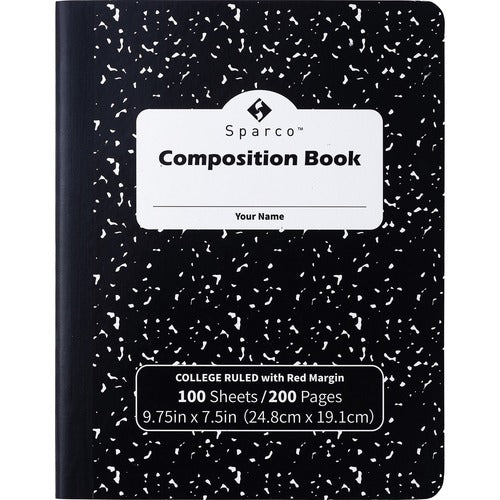 Sparco SPR00333 College Ruled Composition Notebook