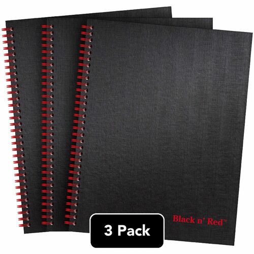 Black n' Red JDK400123488 Hardcover Twinwire Business Notebook