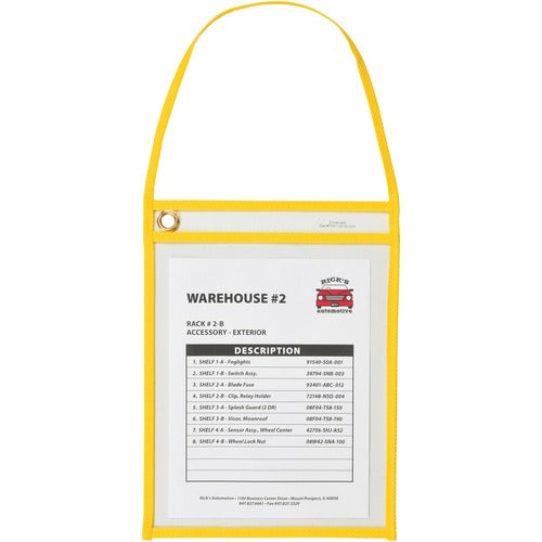 C-Line CLI41926 Hanging Strap Shop Ticket Holder