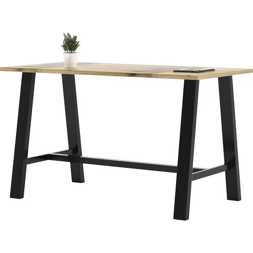 KFI KFI3672MTLFTN41 Midtown Solid Wood Top Cafe Table