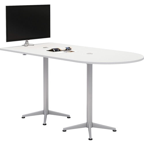 KFI KFI4284HBW4WHDC Powered Horseshoe Table